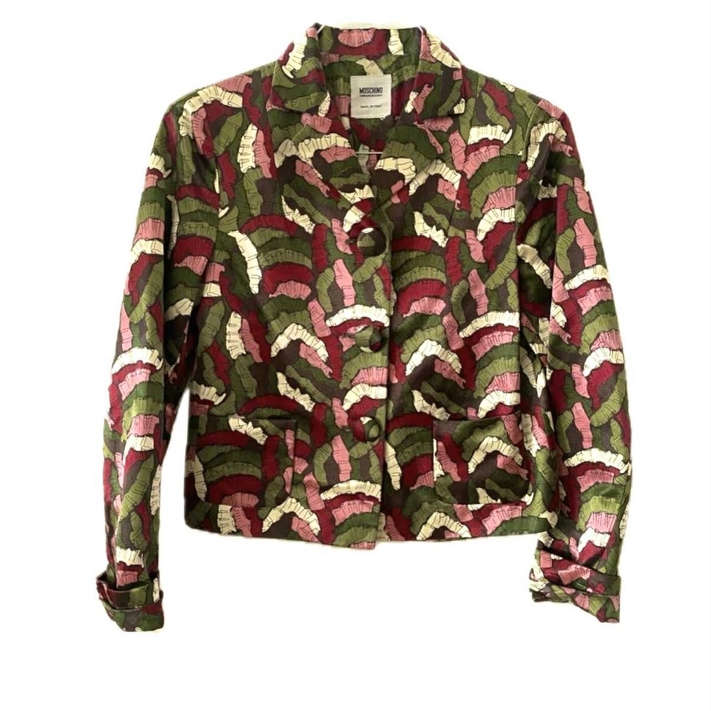 Moschino Cheap & chic crop Blazer size 6 in fantastic condition - Picture 2 of 14